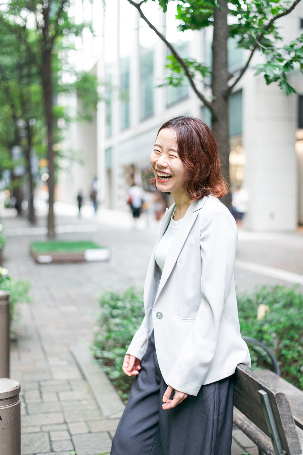 dianestトレーナー山田桃子 明るい表情